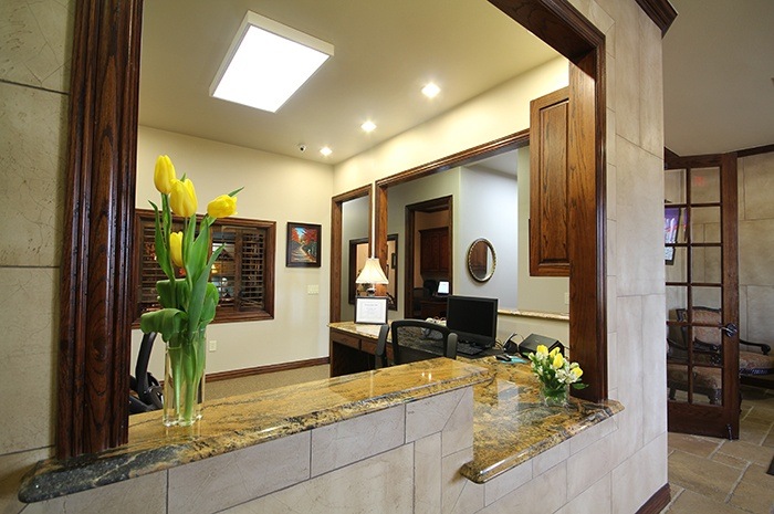 front desk, Preston Bend Dental